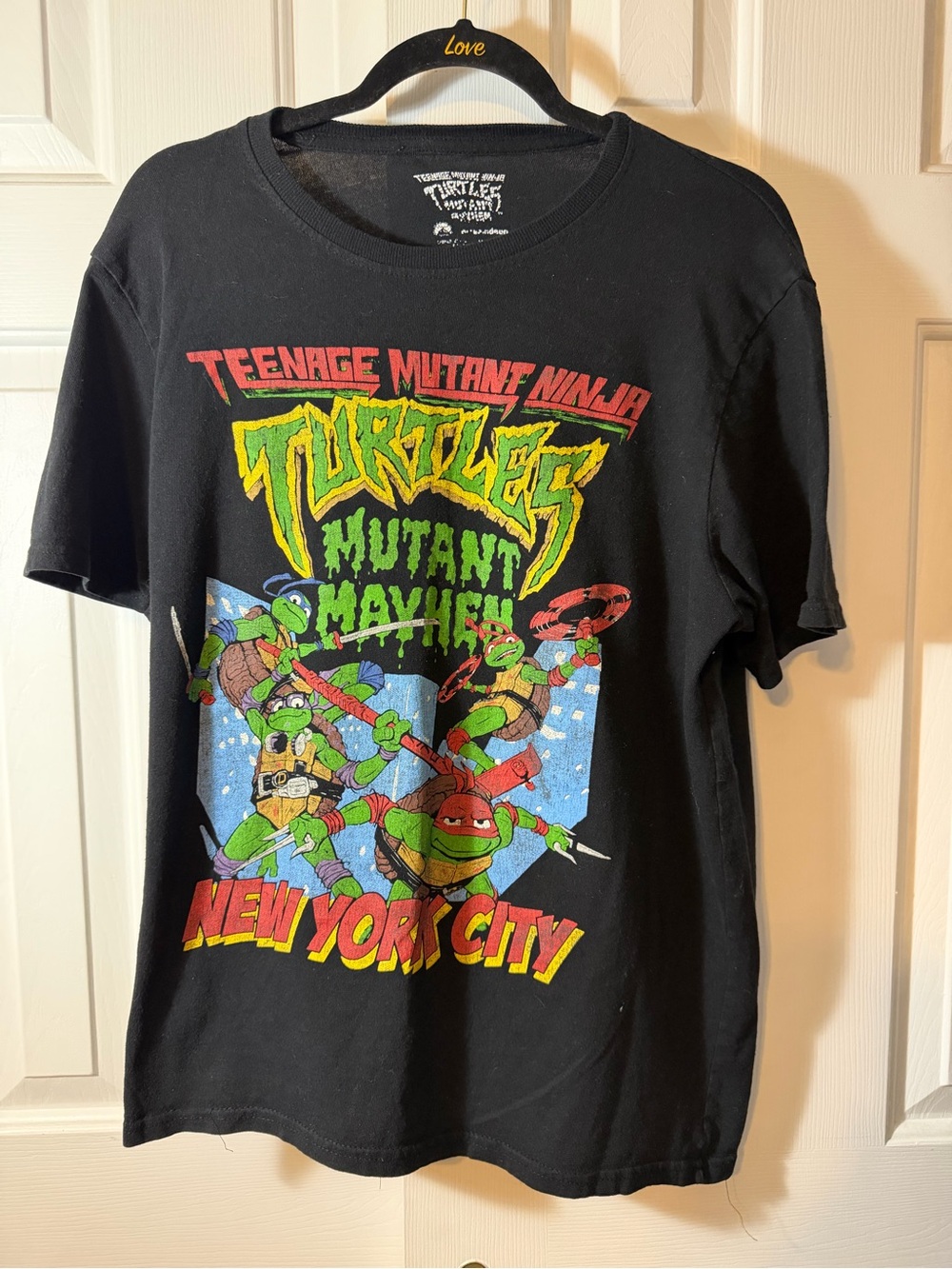 Teenage Mutant Ninja Turtles Mutant Mayhem Graphic Tee - Black